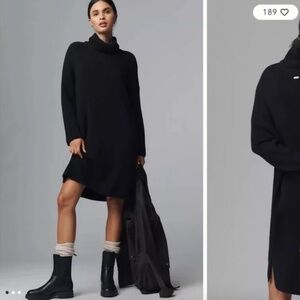 NWT Barbour Ribbed Knit Sweater Dress